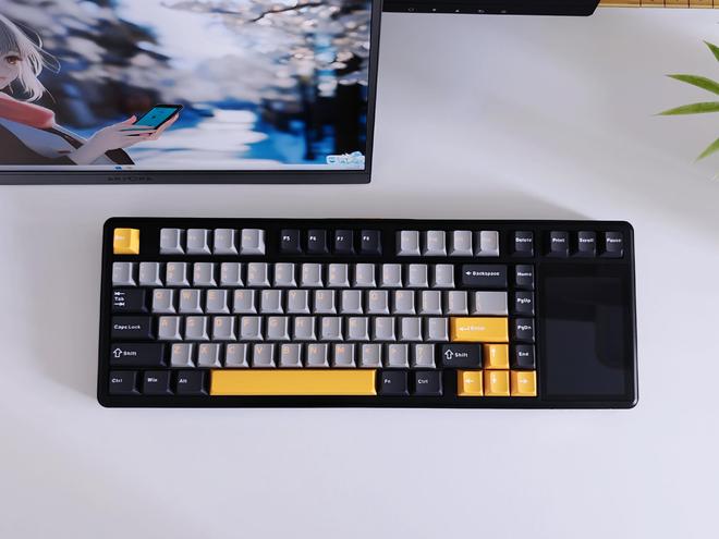 蛛L99带您解锁机械键盘新形态开元棋牌app触控大屏加持狼(图14)