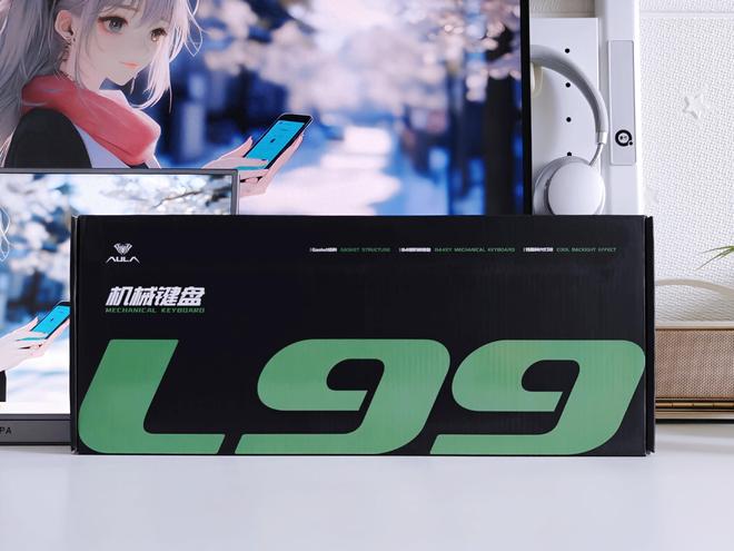 蛛L99带您解锁机械键盘新形态开元棋牌app触控大屏加持狼(图6)