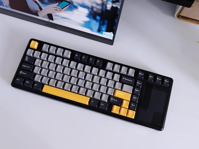 蛛L99带您解锁机械键盘新形态开元棋牌app触控大屏加持狼(图9)